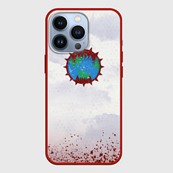 Чехол для iPhone 13 Pro Пожиратели миров до Ереси цвет легиона, цвет: 3D-красный