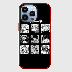 Чехол для iPhone 13 Pro Чифуя Матсуно хронология Токийские мстители, цвет: 3D-красный