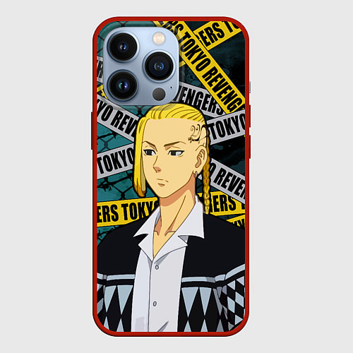 Чехол iPhone 13 Pro Дракен / 3D-Красный – фото 1