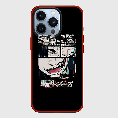 Чехол iPhone 13 Pro Кейсуке Токийские Мстители / 3D-Красный – фото 1