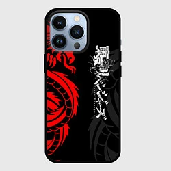 Чехол для iPhone 13 Pro Токийские Мстители: Красный дракон, цвет: 3D-черный
