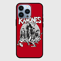 Чехол для iPhone 13 Pro BW Ramones, цвет: 3D-черный