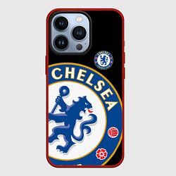 Чехол для iPhone 13 Pro ЧЕЛСИ CHELSEA BIG LOGO, цвет: 3D-красный