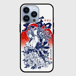 Чехол для iPhone 13 Pro Ямато девушка самурай Ван Пис, цвет: 3D-черный