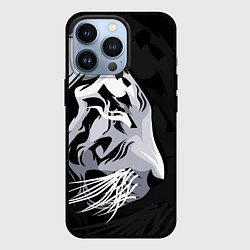 Чехол для iPhone 13 Pro 2022 Год тигра, цвет: 3D-черный