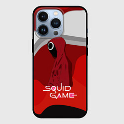 Чехол для iPhone 13 Pro Игра в кальмара, цвет: 3D-черный