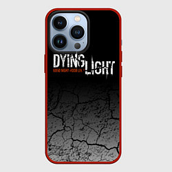 Чехол для iPhone 13 Pro DYING LIGHT РАЗЛОМЫ ТРЕЩИНЫ, цвет: 3D-красный