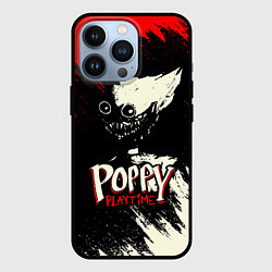Чехол для iPhone 13 Pro Poppy Playtime: Red & Black, цвет: 3D-черный