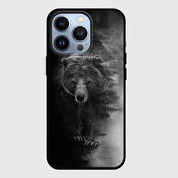 Чехол для iPhone 13 Pro EVIL BEAR, цвет: 3D-черный