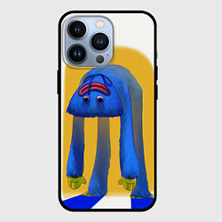 Чехол для iPhone 13 Pro Poppy Playtime: Huggy Wuggy, цвет: 3D-черный