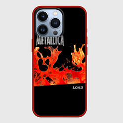 Чехол для iPhone 13 Pro Load - Metallica, цвет: 3D-красный