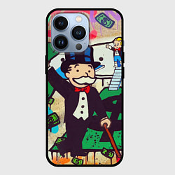 Чехол для iPhone 13 Pro Alec Monopoly ART, цвет: 3D-черный