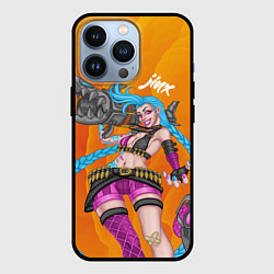 Чехол iPhone 13 Pro Реактивная Jinx