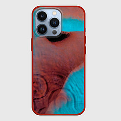 Чехол для iPhone 13 Pro Meddle - Pink Floyd, цвет: 3D-красный