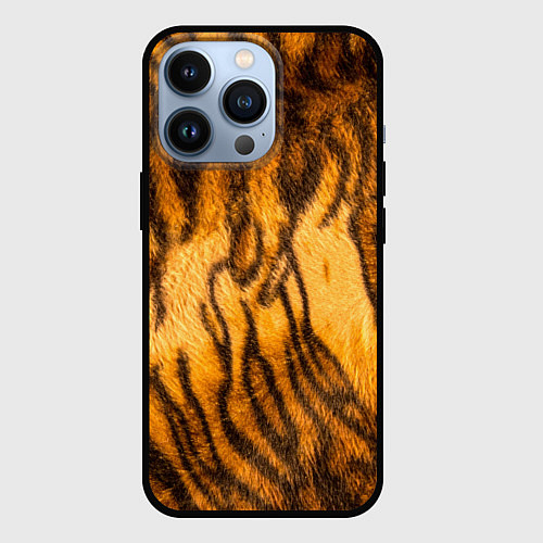 Чехол iPhone 13 Pro Шкура тигра 2022 / 3D-Черный – фото 1