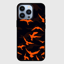 Чехол для iPhone 13 Pro Стая Воронов, цвет: 3D-черный