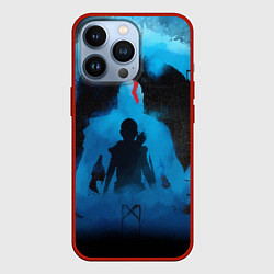 Чехол для iPhone 13 Pro БОГ ВОЙНЫ РАГНАРЁК GOD OF WAR, цвет: 3D-красный