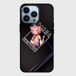 Чехол для iPhone 13 Pro Диона Diona, Genshin Impact, цвет: 3D-черный