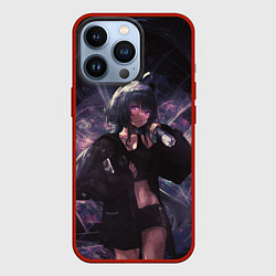 Чехол для iPhone 13 Pro Ganyu Гань Юй , Genshin Impact, цвет: 3D-красный