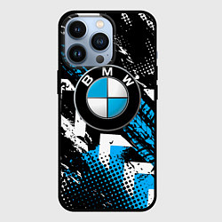 Чехол для iPhone 13 Pro Следы от шин BMW, цвет: 3D-черный