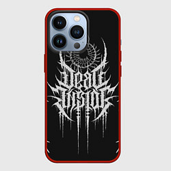 Чехол для iPhone 13 Pro Dead Inside Мрак, цвет: 3D-красный