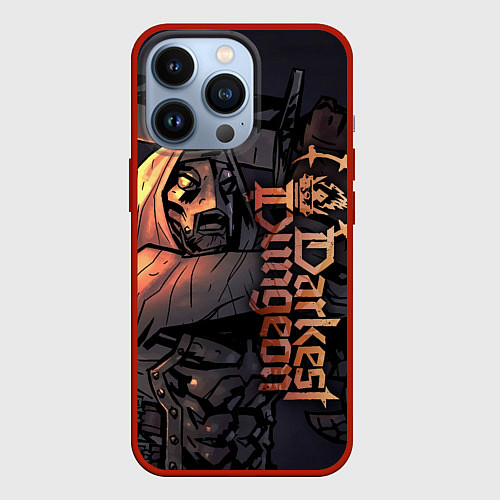 Чехол iPhone 13 Pro Darkest Dungeon 2 Темнейшее подземелье 2 / 3D-Красный – фото 1