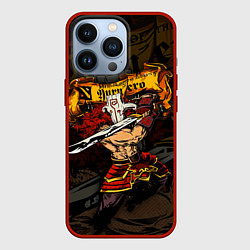 Чехол для iPhone 13 Pro DOTA 2 JUGGERNAUT ЮРНЕРО, цвет: 3D-красный