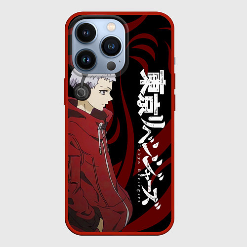 Чехол iPhone 13 Pro ТАКАШИ МИЦУЯ ТОСВА / 3D-Красный – фото 1
