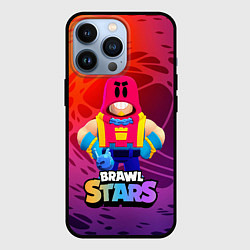 Чехол для iPhone 13 Pro GROM ИЗ ИГРЫ BRAWL STARS, цвет: 3D-черный