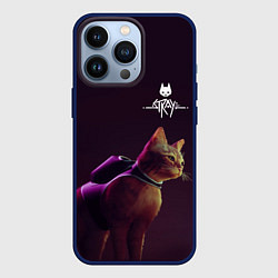 Чехол для iPhone 13 Pro Stray: Wandering Cat, цвет: 3D-тёмно-синий