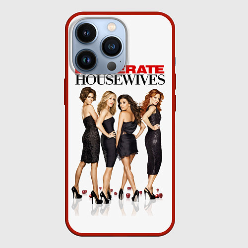 Чехол iPhone 13 Pro Desperate Housewives Отчаянные Домохозяйки / 3D-Красный – фото 1