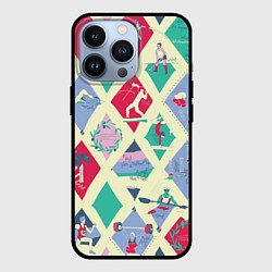 Чехол для iPhone 13 Pro Живу Спортом!, цвет: 3D-черный