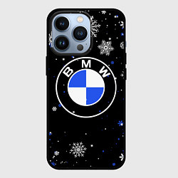 Чехол для iPhone 13 Pro НОВОГОДНИЙ БМВ НОВЫЙ ГОД BMW, цвет: 3D-черный