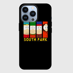 Чехол для iPhone 13 Pro South Park - Южный парк главные герои, цвет: 3D-черный