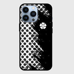 Чехол для iPhone 13 Pro Манга чёрный клевер, цвет: 3D-черный