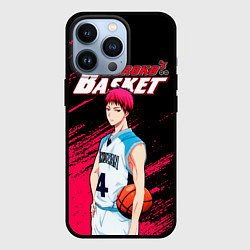 Чехол для iPhone 13 Pro Kuroko no Basuke, Akashi Seijuro Сейджуро Акаши, цвет: 3D-черный