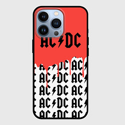 Чехол для iPhone 13 Pro Ac dc rock, цвет: 3D-черный