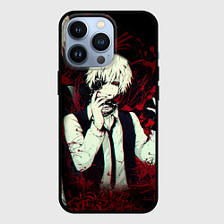 Чехол для iPhone 13 Pro Токийский Гуль и Брызги Аниме Ghoul, цвет: 3D-черный