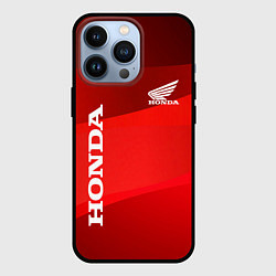 Чехол для iPhone 13 Pro Honda - Red, цвет: 3D-черный