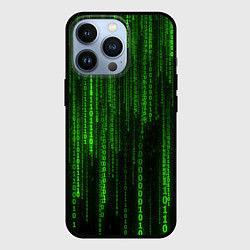 Чехол для iPhone 13 Pro Бегущий по коду, цвет: 3D-черный