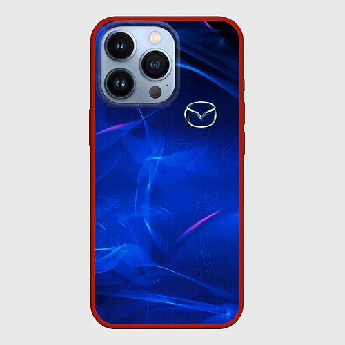 Чехол iPhone 13 Pro Мазда mazda / 3D-Красный – фото 1