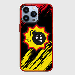 Чехол для iPhone 13 Pro Serious Sam Big Logo, цвет: 3D-красный