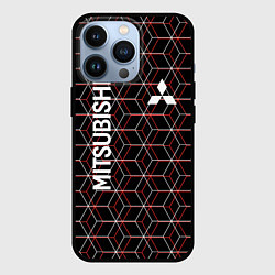 Чехол для iPhone 13 Pro Mitsubishi митсубиси, цвет: 3D-черный