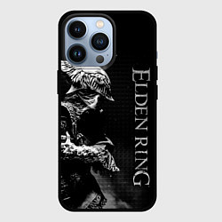 Чехол для iPhone 13 Pro ВАЛЬКИРИЯ ЧБ ELDEN RING, цвет: 3D-черный
