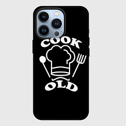 Чехол для iPhone 13 Pro Cook old Старый повар Куколд, цвет: 3D-черный