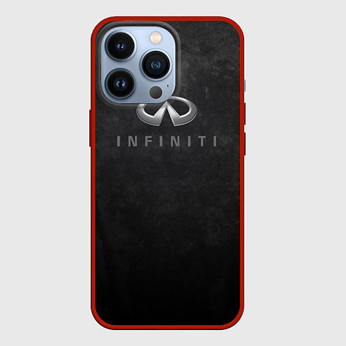 Чехол iPhone 13 Pro Infinity 2020 / 3D-Красный – фото 1