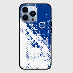 Чехол для iPhone 13 Pro Volvo - Texture, цвет: 3D-черный