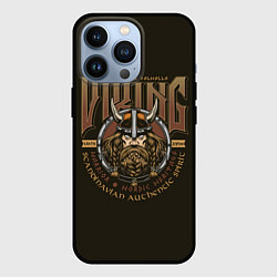 Чехол для iPhone 13 Pro VIKING Викинг, цвет: 3D-черный