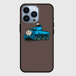 Чехол для iPhone 13 Pro Жертва капитализма Паровозик Томас, цвет: 3D-черный