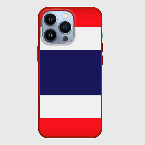 Чехол iPhone 13 Pro Фрэнч-стайл / 3D-Красный – фото 1